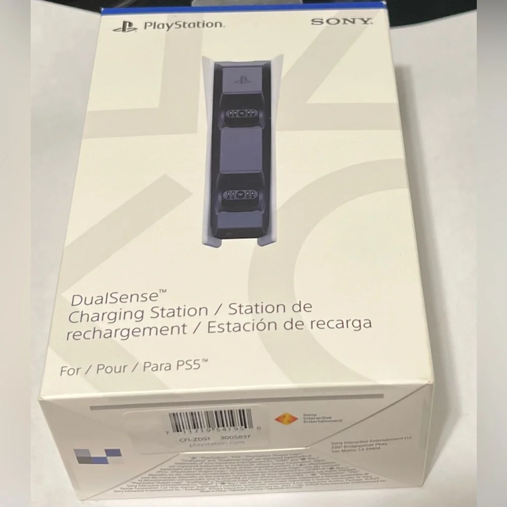 Sony DualSense Controller Charging Station- Black and White